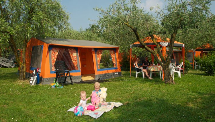 Bungalowtent Gusto - exterieur, tuin